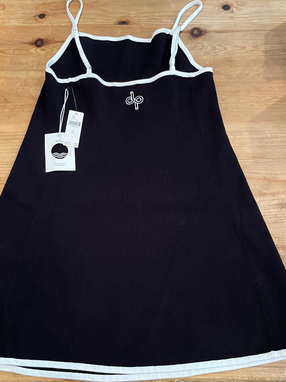 NWT Anthropologie Daily Practice Ribbed Dress tennis pickleball athletic XL - Picture 2 of 9